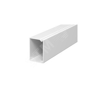 Кабельный канал безгалогеновый WDKH 30x45x2000 мм (ABS-пластик светло-серый)