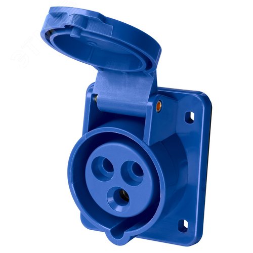 Розетка 413 скрытая 2Р+РЕ 16А 220В IP44 TDM