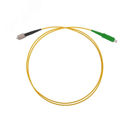 Патч-корд оптический ШОС-SM/2.0 мм-FC/UPC-SC/APC-1.0м HS