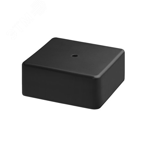 Коробка распаячная КР 100х100х44 ОП черная. IP40. TDM
