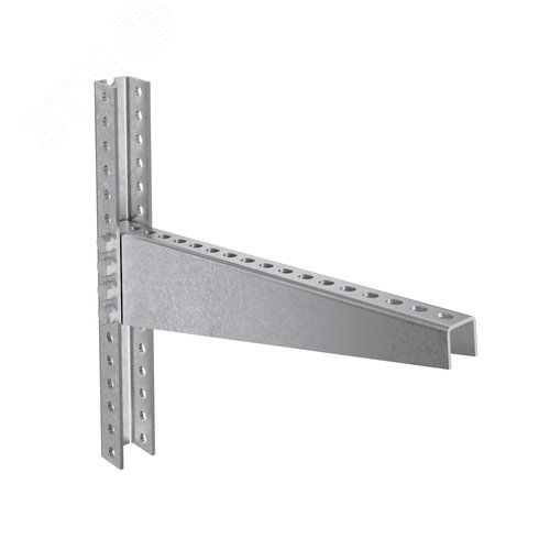 Консоль гнутая 600 мм s 2