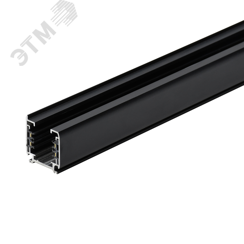 Шинопровод ТРЕХФАЗНЫЙ чёрный PRO+ 2м 3P PTR 2M-BL 5062818 JazzWay