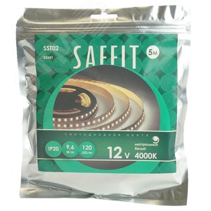 Лента светодиодная 9.6Вт/м 12В 4000К IP20 120LED/м SST02