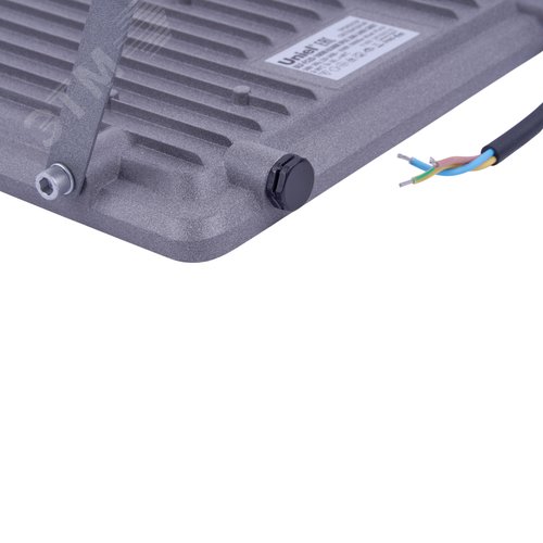 Прожектор ULF-F52D-100W/6500K IP65 200-240V GREY светодиодный. Дневной свет (6500K). Угол 90 градусов. Корпус серый