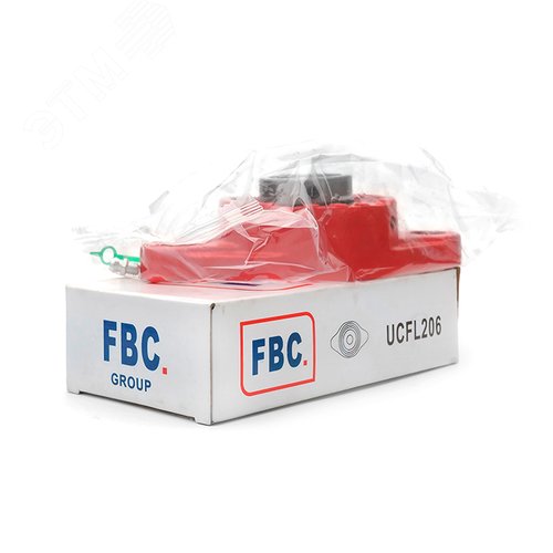Подшипниковый узел UCFL206 (UC206+FL206) FBC (ГОСТ)