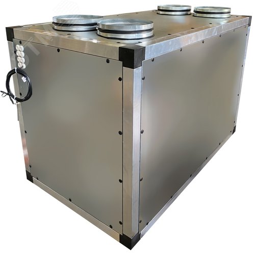 Установка вентиляционная приточно-вытяжная Node3-1700 (50 c) / RR, VEC (B280), E3.8 Vertical с черным пультом TS4b