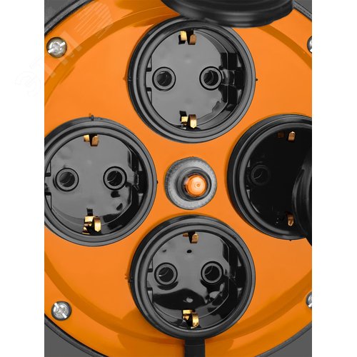 Удлинитель силовой УКз16-004 (IP44 4 места/40м ПВС 3х1,5)