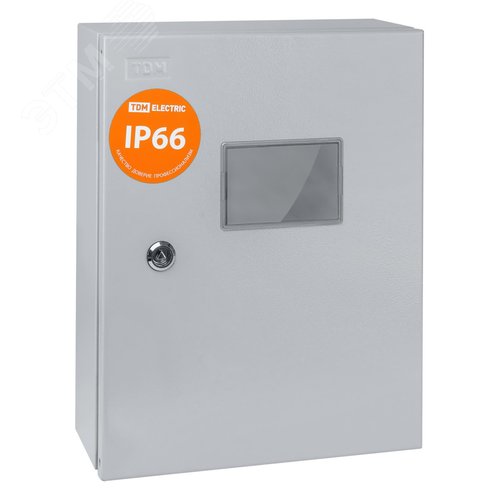 Корпус металлический ЩУ-3ф/1-0-3 IP66 (395х310х165)