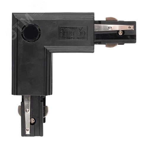 Коннектор черный внешн. L-образн. для 3Ф шинопровода PRO+ 3P PTR CL-BL OUT 5063112 JazzWay