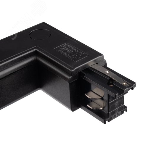 Коннектор черный внешн. L-образн. для 3Ф шинопровода PRO+ 3P PTR CL-BL OUT 5063112 JazzWay