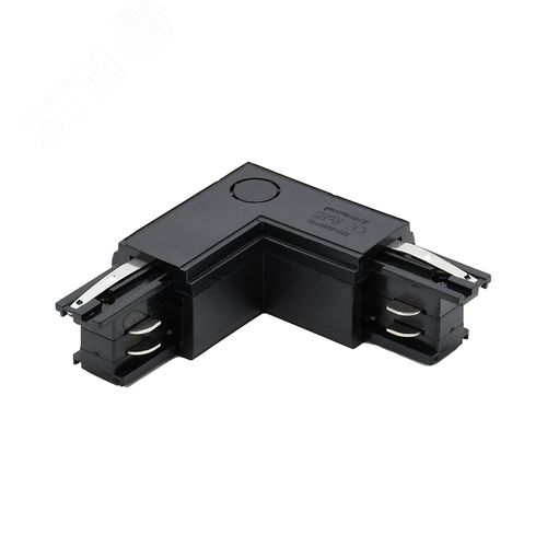 Коннектор черный внешн. L-образн. для 3Ф шинопровода PRO+ 3P PTR CL-BL OUT 5063112 JazzWay