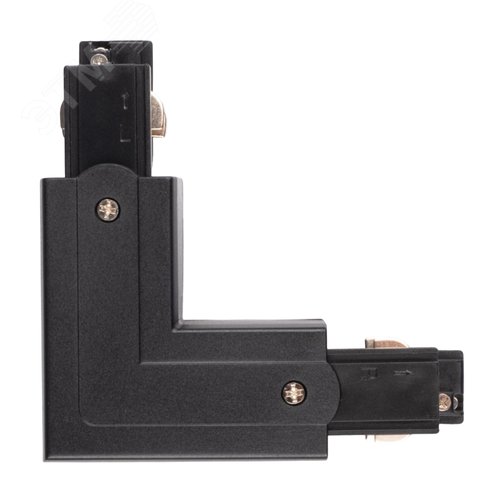 Коннектор черный внешн. L-образн. для 3Ф шинопровода PRO+ 3P PTR CL-BL OUT 5063112 JazzWay