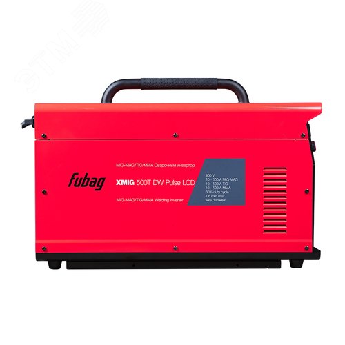 Сварочный полуавтомат XMIG 500T DW PULSE (31399) + Подающий механизм DRIVE XMIG DW PULSE (31400) + Горелка FB 550W 3m (31652) + Блок жидкостного охлаждения Cool XMIG (31791) + Шланг-пакет 5 м 95мм2 14 pol (641378) + Тележка (41593)
