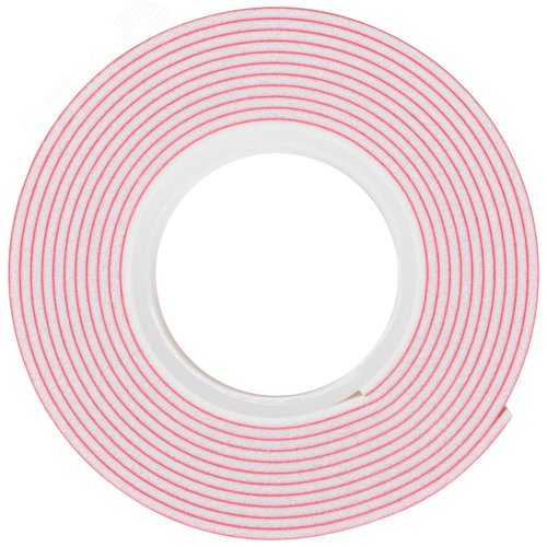 Лента клейкая двусторонняя ультра-сильная Master Color Ultra Power, 19 мм x 1,5 м, цвет белый