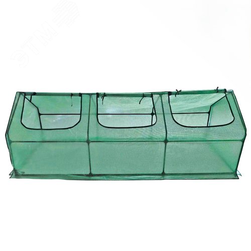 Тент из армированного полиэтилена UGT-S32 L270 GREEN 135г/м2 для парника 270x90x90см. Цвет сетки зеленый. TM ФитоЛето