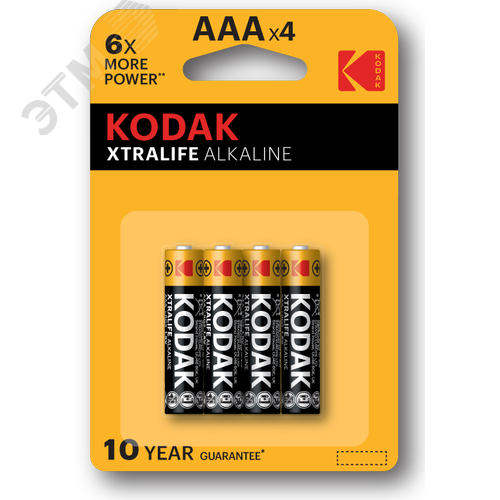Батарейка LR03-4BL XTRALIFE Alkaline