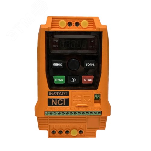 Преобразователь частоты NCI-G5.5/P7.5-4B 5.5/7.5кВт G/P режим, 13/17А G/P режим, торм.модуль, встроенная панель(сьемная-опция), IP20, Modbus RTU