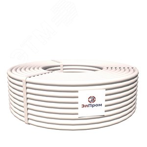 Провод ПВС нг(А)LS 2х2.5 белый(100м) ТРТС