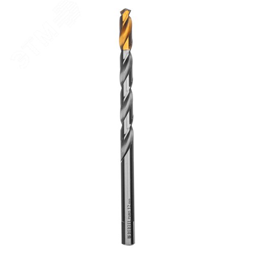 Сверло спиральное по металлу 12 x 205 мм, Р6М5, Golden Tip, удлиненное