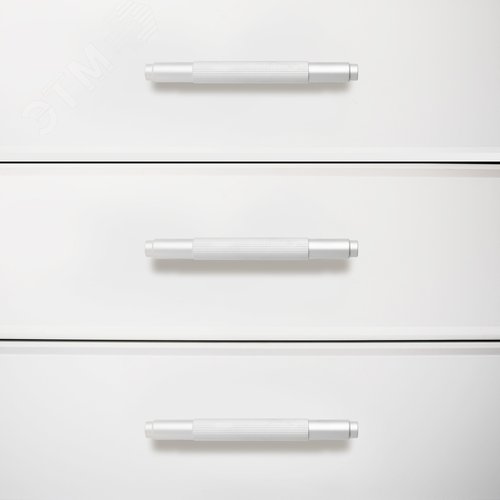 Ручка-скоба мебельная StahlBuro AP2309-96 2шт., W матовый белый хром