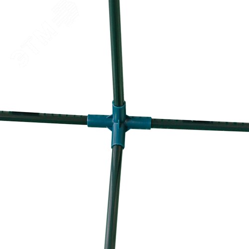 Парник уличный UGH-S30 L120 GREEN/GREEN 120x60x60см. Металлическая труба в ПВХ, цвет зеленый. Тент из армированного полиэтилена 135г/м2, цвет сетки зеленый. TM ФитоЛето