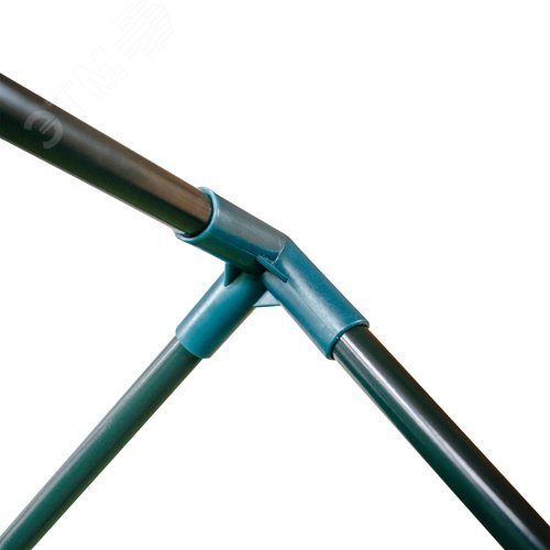 Парник уличный UGH-S30 L120 GREEN/GREEN 120x60x60см. Металлическая труба в ПВХ, цвет зеленый. Тент из армированного полиэтилена 135г/м2, цвет сетки зеленый. TM ФитоЛето