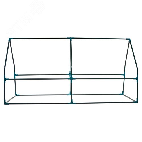 Парник уличный UGH-S30 L120 GREEN/GREEN 120x60x60см. Металлическая труба в ПВХ, цвет зеленый. Тент из армированного полиэтилена 135г/м2, цвет сетки зеленый. TM ФитоЛето