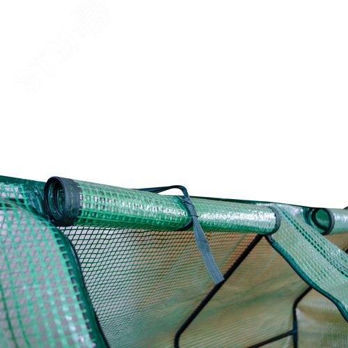 Парник уличный UGH-S30 L120 GREEN/GREEN 120x60x60см. Металлическая труба в ПВХ, цвет зеленый. Тент из армированного полиэтилена 135г/м2, цвет сетки зеленый. TM ФитоЛето