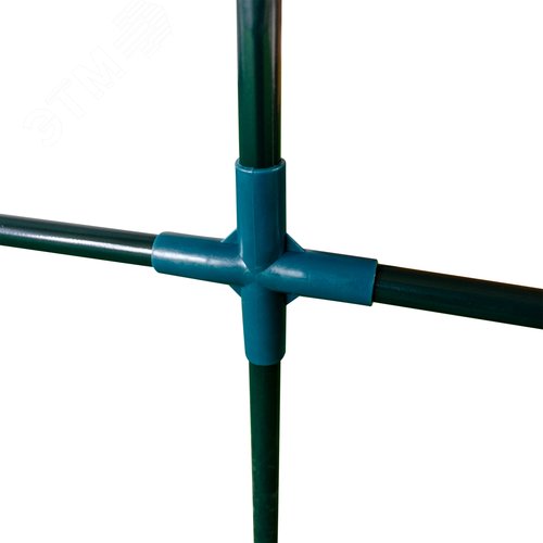 Парник уличный UGH-S30 L120 GREEN/GREEN 120x60x60см. Металлическая труба в ПВХ, цвет зеленый. Тент из армированного полиэтилена 135г/м2, цвет сетки зеленый. TM ФитоЛето