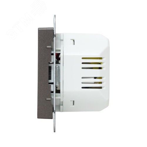 Механизм розетки USB-С быстрая мокко Эпика EKF