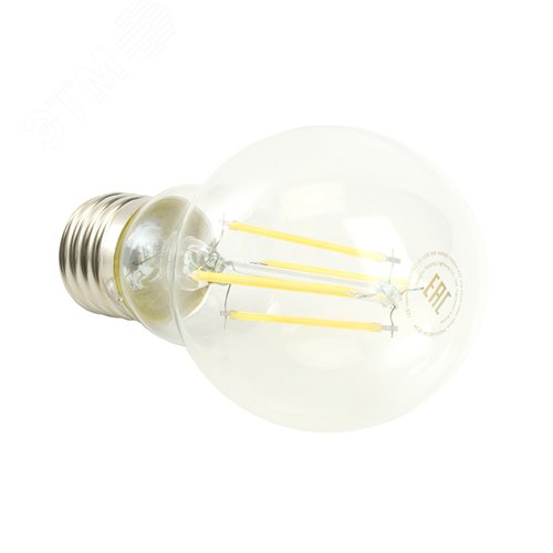 Лампа светодиодная LED 8вт Е27 дневной FILAMENT .PRO