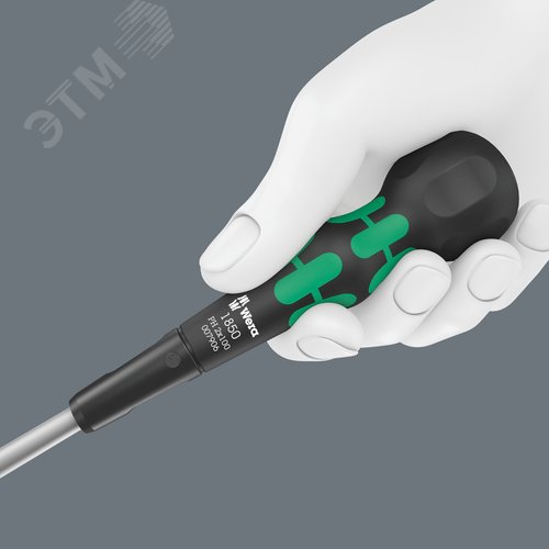 Отвёртка крестовая, PH 1 x 80 мм, шарообразная рукоятка, 1850 PH Kraftform Ball-Grip