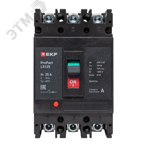LS125 18кА 3P 25А ProPact EKF
