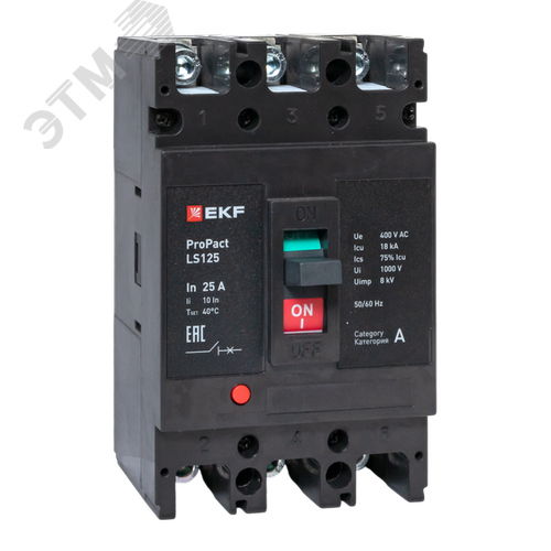 LS125 18кА 3P 25А ProPact EKF