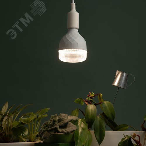 Фитолампа для растений светодиодная GREEN LINE ФИТО-35W-PFR-E27-GR полного спектра 35 Вт Е27