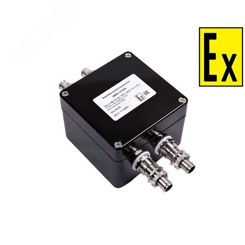 Коробка коммутационная взрывозащищенная КВМК Exi-П-101004 (МG20 (4) , 0ExiaIIBT5Ga Ui=30 B, Ii=0,25