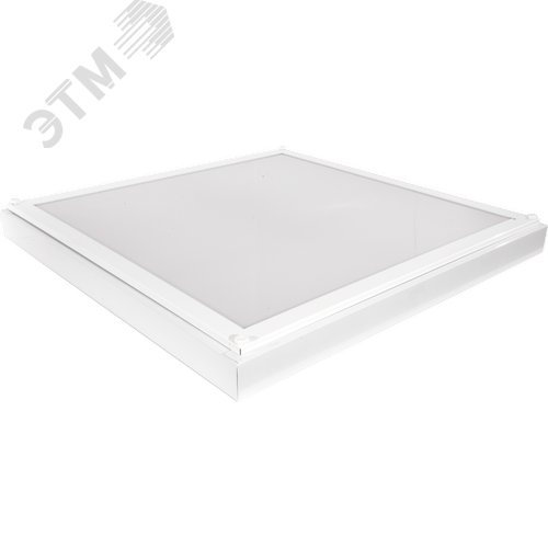 Светильник светодиодный ДВО/ДПО-36Вт Ideal LED-05 Грильято,IP54, 4200 лм, 4000К, 588х588х55 мм, призма