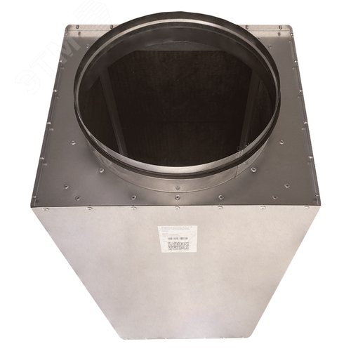 Шумоглушитель N 9-160 261х221 (компактный корпус, кашированная вата)
