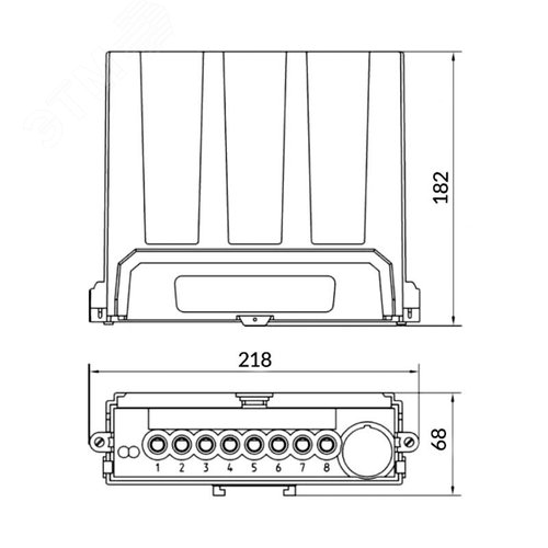 Счетчик Меркурий 238 ARTX2-02 DPOWG7F04 2 Тарифа МСК
