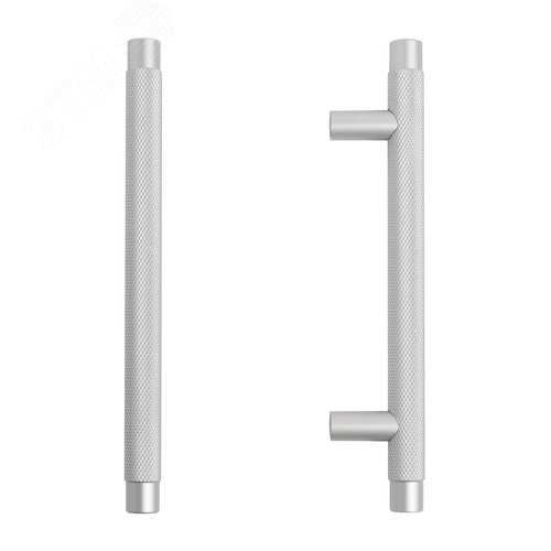 Ручка-скоба мебельная StahlBuro AP2308-96 2шт., W матовый белый хром