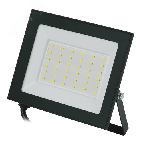 Прожектор светодиодный 50 Вт Дневной свет 6500К Корпус черный TM Volpe ULF-Q519 50W/6500K IP65 220-240V BLACK