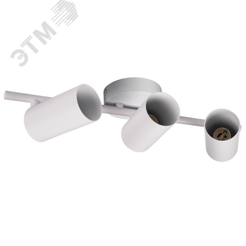 Светильник декоративный ДПО 0403 3xGU10 белый 230V IP20 JazzWay