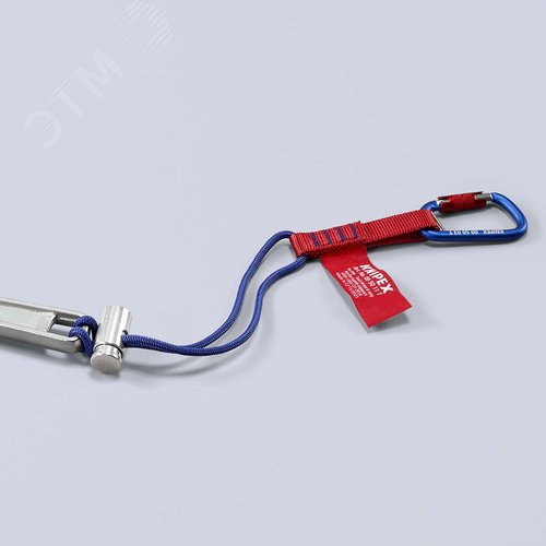 Система страховки инструмента - Ремень 1 шт, карабин 1 шт, нагрузка 6 кг, KNIPEX Tethered Tools