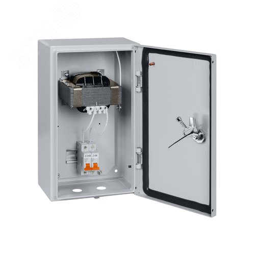 Ящик с понижающим трансформатором ЯТП-0 .25 220/24-2 авт. IP54 TDM