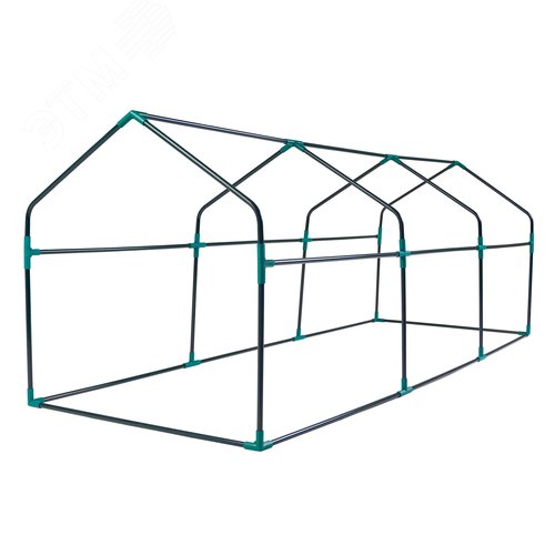 Парник уличный UGH-S33 L270 GREEN/GREEN , 270x90x90см. Металлическая труба в ПВХ, цвет зеленый. Тент из армированного полиэтилена 135г/м2, цвет сетки зеленый. TM ФитоЛето