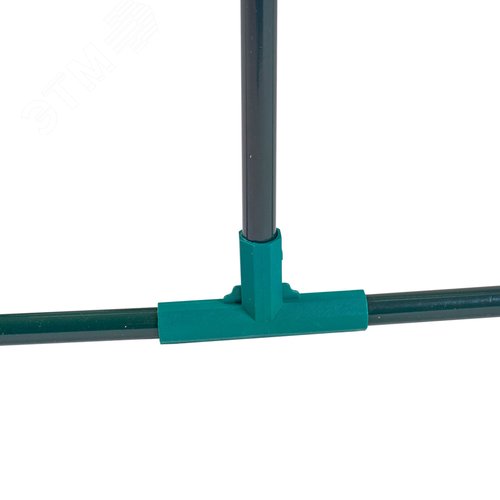 Парник уличный UGH-S33 L270 GREEN/GREEN , 270x90x90см. Металлическая труба в ПВХ, цвет зеленый. Тент из армированного полиэтилена 135г/м2, цвет сетки зеленый. TM ФитоЛето