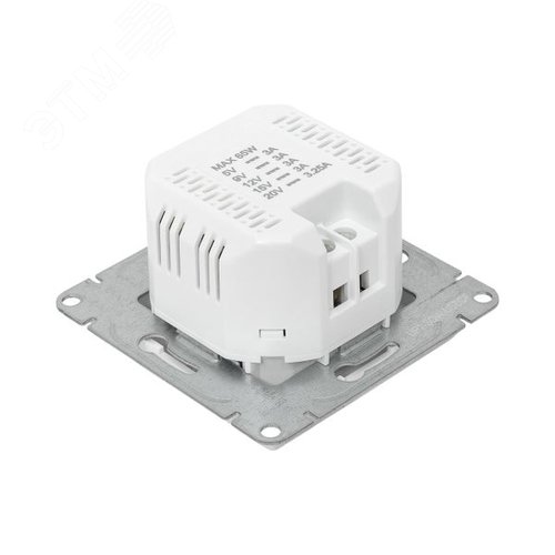 Эпика Механизм розетки USB-С быстрая белый EKF