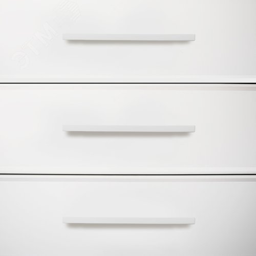 Ручка-скоба мебельная StahlBuro A302-128 2шт., W матовый белый