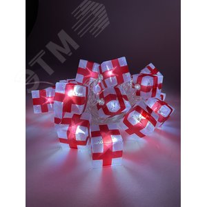 Гирлянда LED нить подарки 3 м холодный свет 220 V IP20 24/192 ENIN-3P