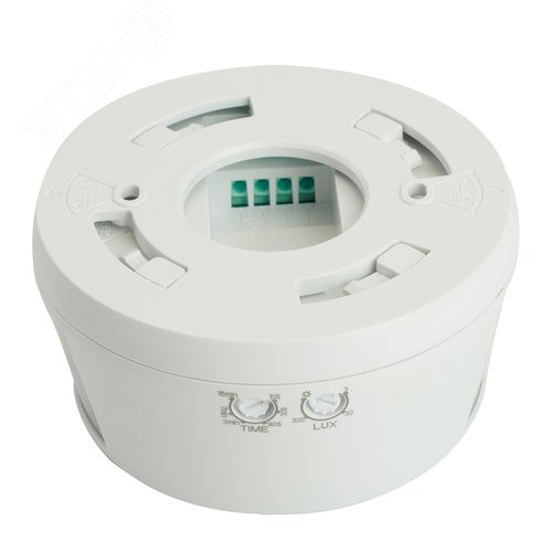 Датчик движения ИК потолочный 2000w 360 градусов 30м IP20 белый